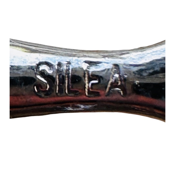 SILEA Vintage Dermitasse Fork & Spoon Silver Plated 4" (set of 6) - Picture 4 of 4